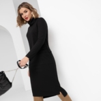 Комплект с юбкой Гид по моде (2 в 1, антрацит). Состав: 60% полиэстер, 35% вискоза, 5% спандекс