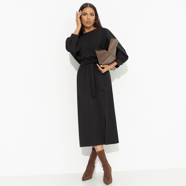 Платье Ты входишь–мода замирает (черное) 