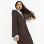 Жакет Власть в деталях. Состав: 95% полиэстер, 5% эластан