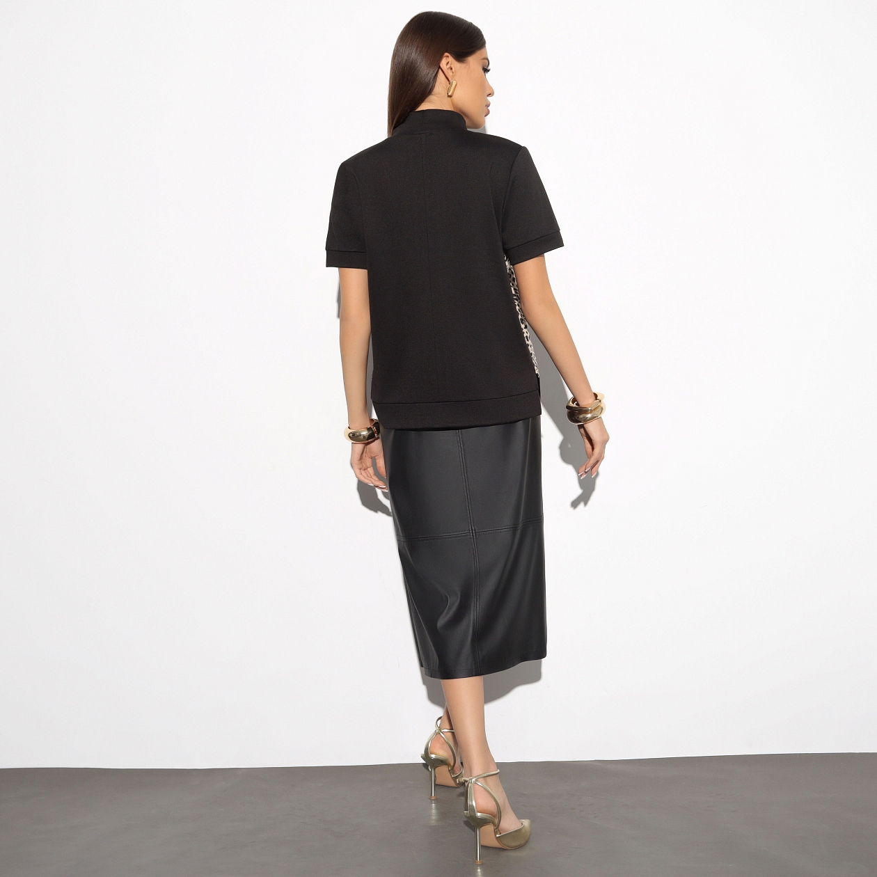 Водолазка Фирменное приветствие (crazy shock). Состав: 65% п/э, 30% вискоза, 5% стрейч