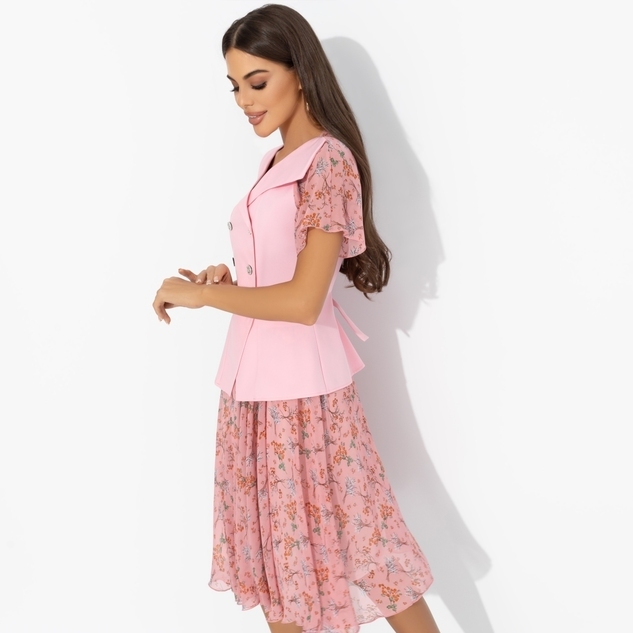 Костюм с юбкой Сияние уверенности (2 в 1) 