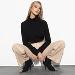 Туника Внутри красоты (блэк). Состав: 65% п/э, 30% вискоза, 5% эластан