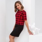 Платье Капсула успеха. Состав: 95% п/э, 5% эластан