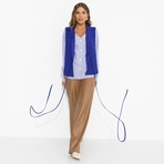 Собрание идей (blue). Состав: 55% хлопок, 45% полиэстер