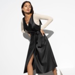 Сарафан Мисс Исключительность (с поясом). Состав: 55% п/у волокно, 45% полиэстер