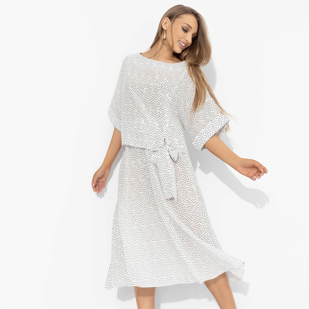 Костюм с юбкой В ритме комплиментов (2 в 1). Состав: 95% полиэстер, 5% эластан