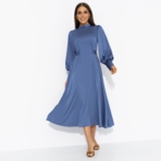 Платье Притяжение элегантности (синий бриз). Состав: 100% полиэстер