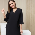 Платье Сладкий ноябрь (black). Состав: 95% п/э, 5% эластан