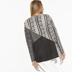 Туника Геометрия стиля (secret). Состав: 65% п/э, 30% вискоза, 4% спандекс, 1% мет. нить