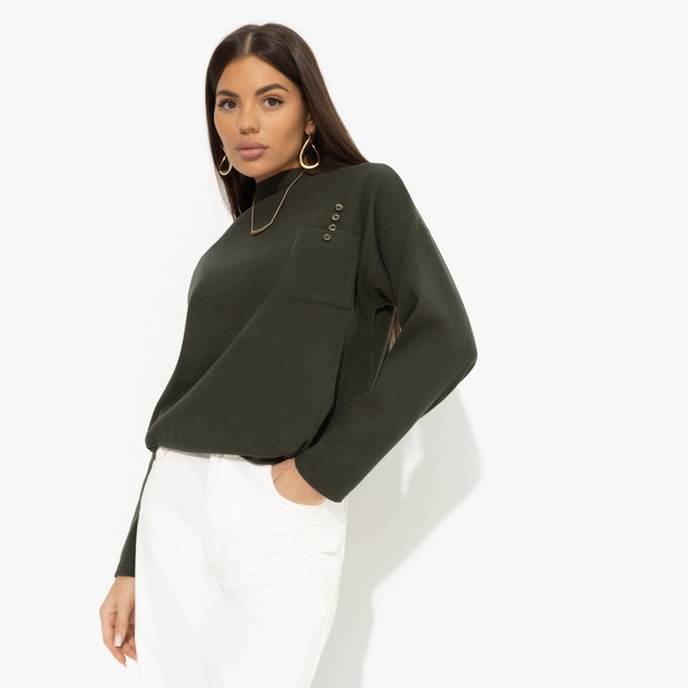 Джемпер Долгожданное приглашение (green) 