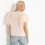 Блуза Лёгкое головокружение. Состав: 72% п/э, 22% вискоза, 6% спандекс