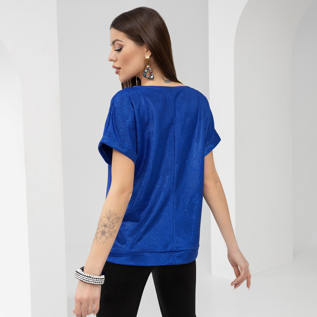 Футболка Нарушаю тишину (сияние звезд). Состав: 95% п/э, 5% эластан