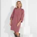 Платье Итальянка в городе (хит, с поясом). Состав: 60% п/э, 37% вискоза, 3% спандекс