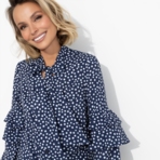 Блуза Без права на скуку. Состав: 95% п/э, 5% эластан