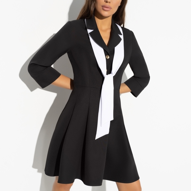 Платье Нарушая правила (с шарфиком) 