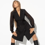 Платье Чао, Белла (black). Состав: 60% п/э, 37% вискоза, 3% спандекс