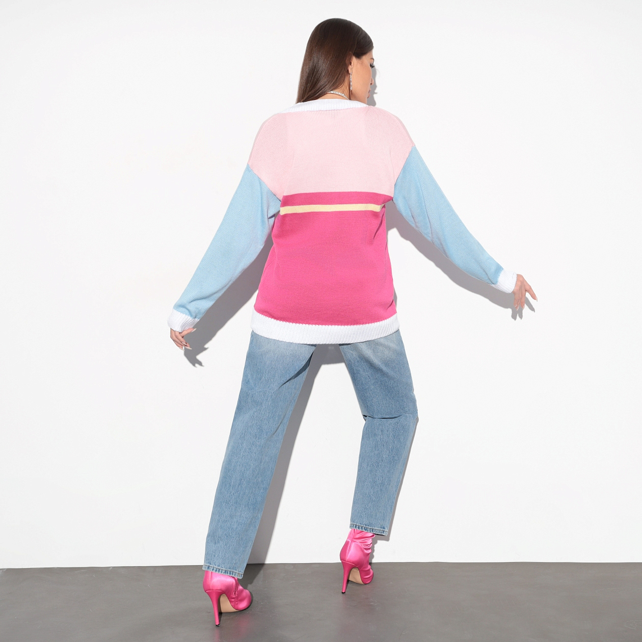 Залипательный look (Barbie). Состав: 50% хлопок, 50% акрил