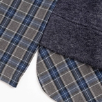 Путешествие начинается (синяя туманность). Состав: 65% п/э, 15% ангора, 15% акрил, 5% спандекс