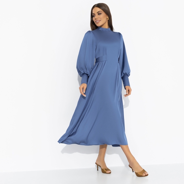 Платье Притяжение элегантности (синий бриз)