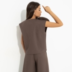 Жду продолжения (brown). Состав: 95% полиэстер, 5% спандекс