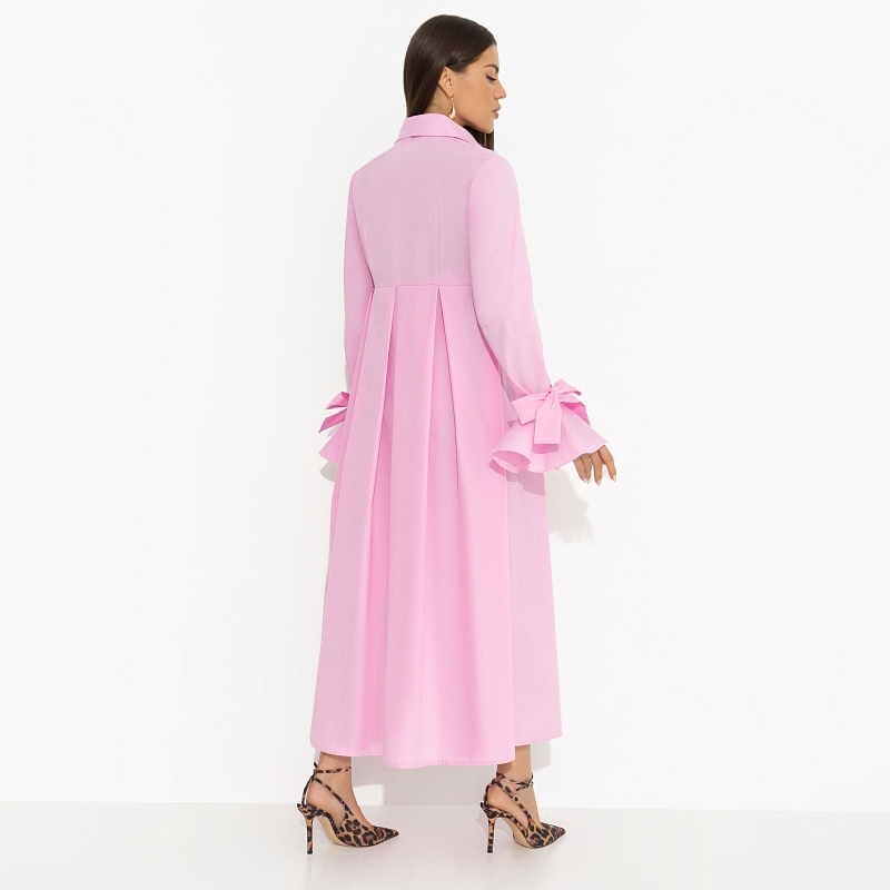 Платье Деликатное искусство. Состав: 65% хлопок, 30% п/э, 5% эластан