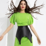 Сияя изяществом. Состав: 55% п/у волокно, 45% полиэстер