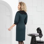 Платье Кутюр-шоу (грин). Состав: 95% п/э, 5% эластан