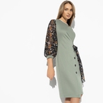 Платье Мой спектакль (феерия). Состав: 65% п/э, 30% вискоза, 5% спандекс