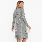 Комплект с юбкой Инста-стиль (2 в 1, серый ) . Состав: 65% п/э, 30% вискоза, 5% спандекс