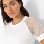 Футболка Талант перемен (white). Состав: 65% п/э, 30% вискоза, 5% стрейч