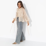 Жакет Вершина восхищения (бежевый). Состав: 100% полиэстер