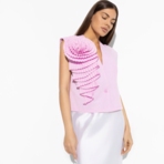 Жду продолжения. Состав: 40% полиэстер, 27% вискоза, 23% лён, 10% хлопок