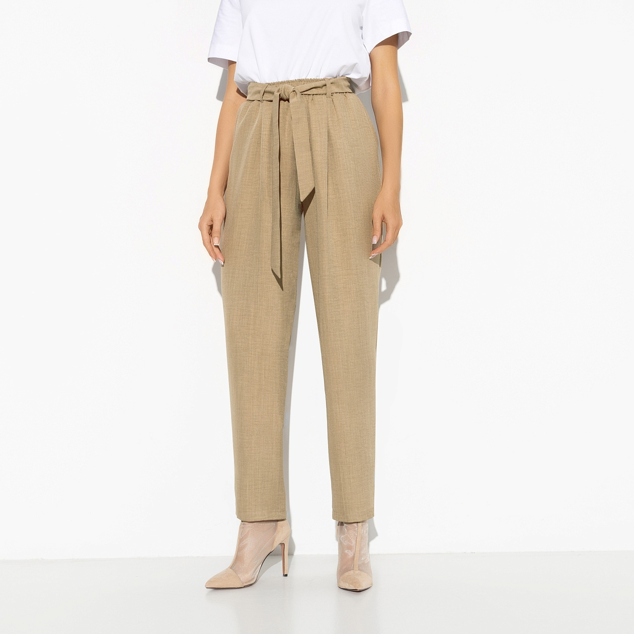 Брюки Мир стиля (с поясом). Состав: 100% п/э