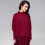 Платье История в кружевах (бордо). Состав: 65% полиэстер, 30% вискоза, 5% спандекс