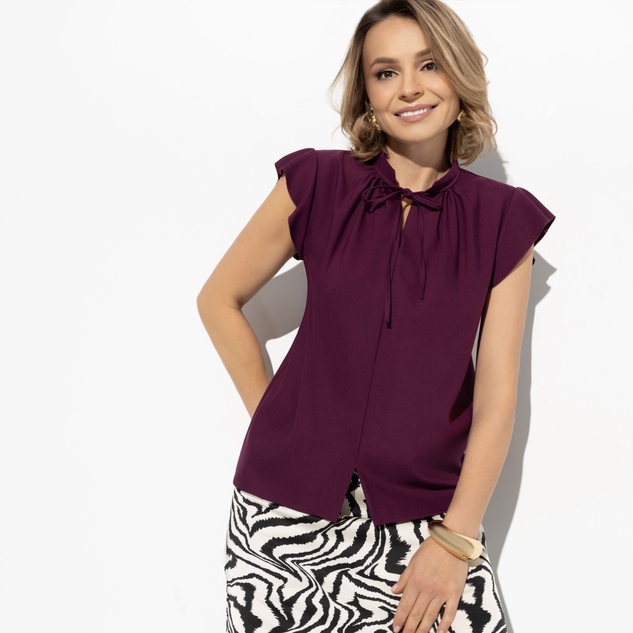 Блуза Свежая подборка (violet) 