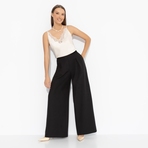 Брюки Договор подписан (black). Состав: 60% п/э, 37% вискоза, 3% спандекс