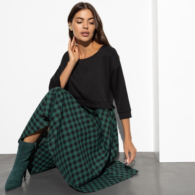 Платье На волне с трендами (люкс) 