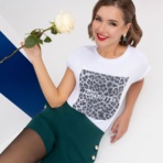 Футболка Бьюти-сфера. Состав: 95% хлопок, 5% лайкра