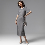 Платье Простая формула роскоши. Состав: 40% п/э, 30% хлопок, 25% вискоза, 5% спандекс