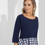 Платье На волне с трендами (тайна). Состав: 60% полиэстер, 37% вискоза, 3% спандекс