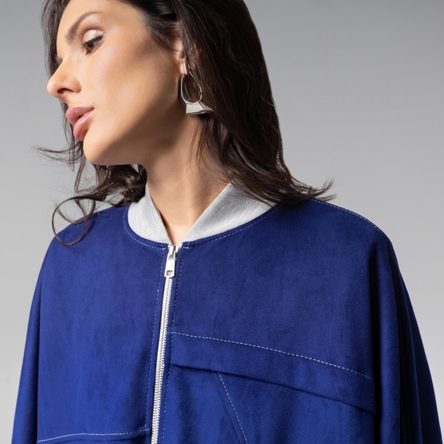 Бомбер Стильное вложение (oversize, L-XL) 