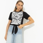 Футболка Икона момента. Состав: 65% полиэстер, 30% вискоза, 5% стрейч