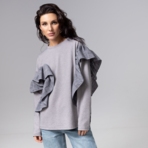 Лонгслив Гардеробная магия. Состав: 65% п/э, 30% вискоза, 5% спандекс