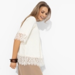 Блуза Путешествие в Прованс (нежная). Состав: 65% п/э, 30% вискоза, 5% спандекс