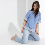 Блуза Путешествие в Прованс (spring day). Состав: 95% вискоза, 5% спандекс