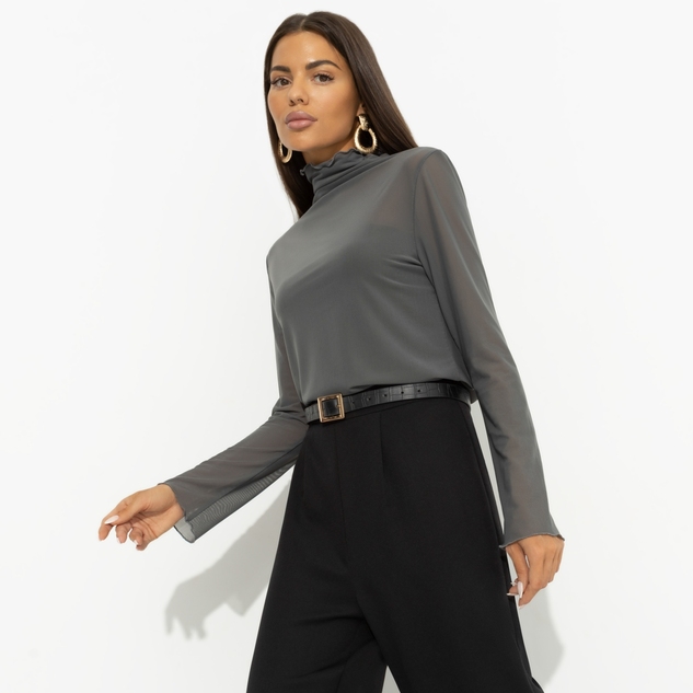 Водолазка Внешнее великолепие (gray 2 в 1)  