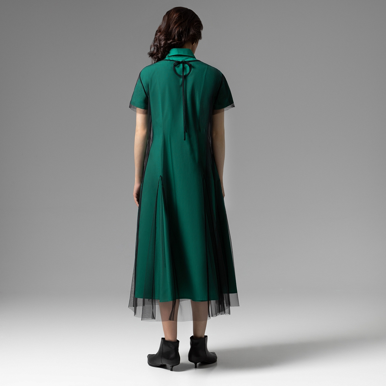 Платье-рубашка Стильное самообладание (2 в 1). Состав: 45% хлопок, 30% полиэстер, 25% нейлон