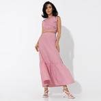 Комплект с юбкой Влюбились! (2 в 1). Состав: 55% хлопок, 45% полиэстер