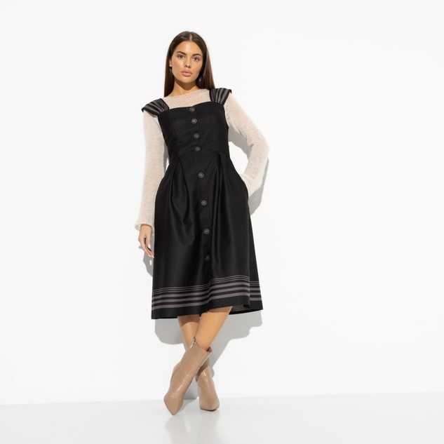 Сарафан В стиле Леди Ди (офис) 