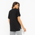 Туника Обожать разрешается (new). Состав: 65% п/э, 30% вискоза, 5% стрейч